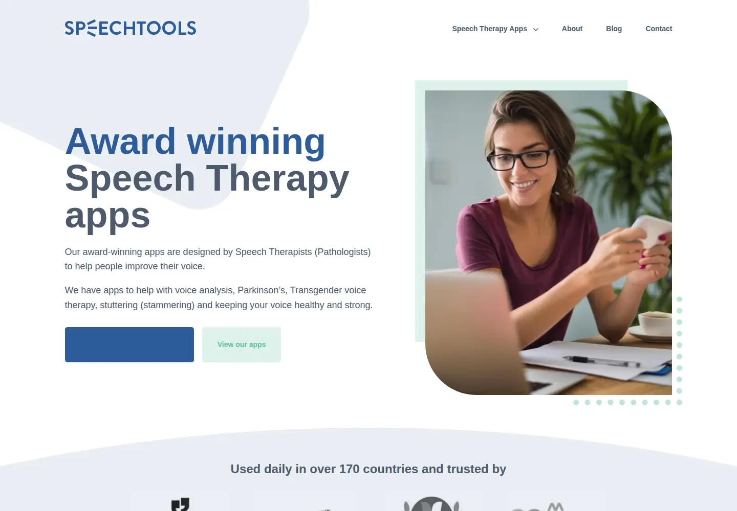 Screenshot of speechtools.co