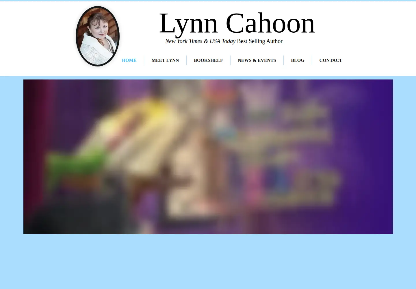 Screenshot of lynncahoon.com