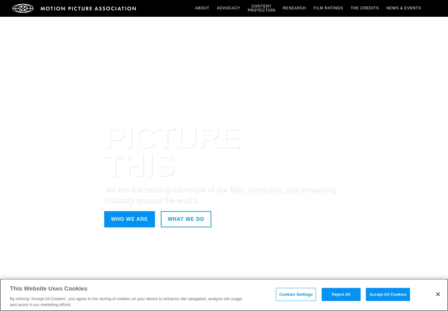 Screenshot of motionpictures.org