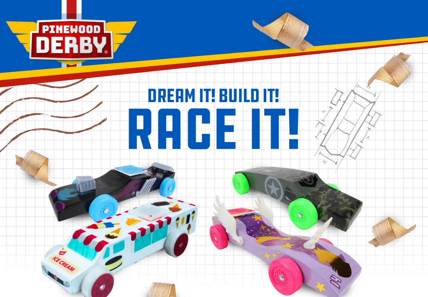 Screenshot of pinewoodderby.org
