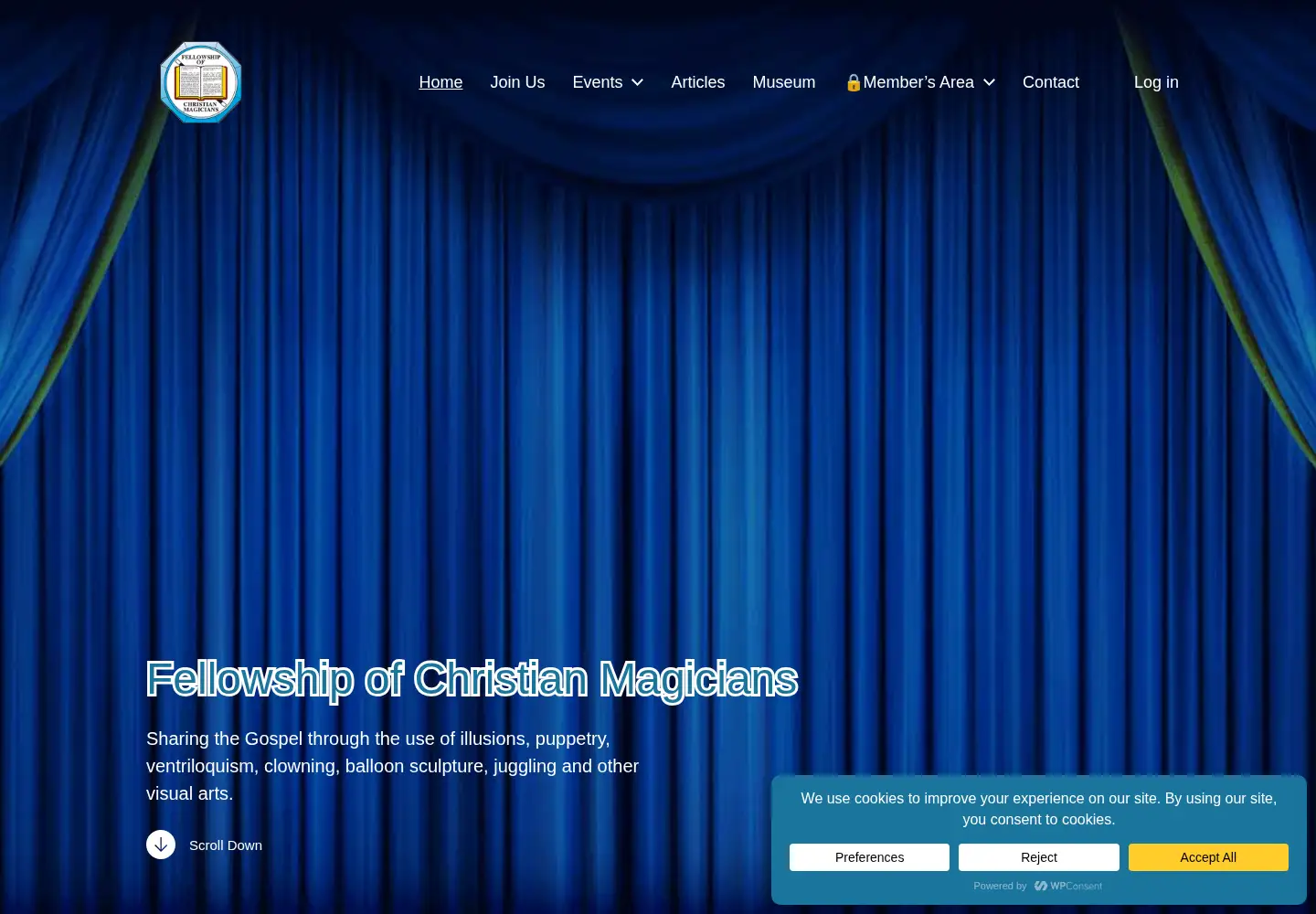 Screenshot of fcm.org