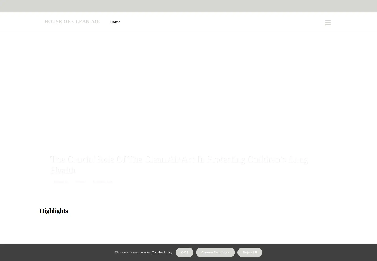 Screenshot of house-of-clean-air.com