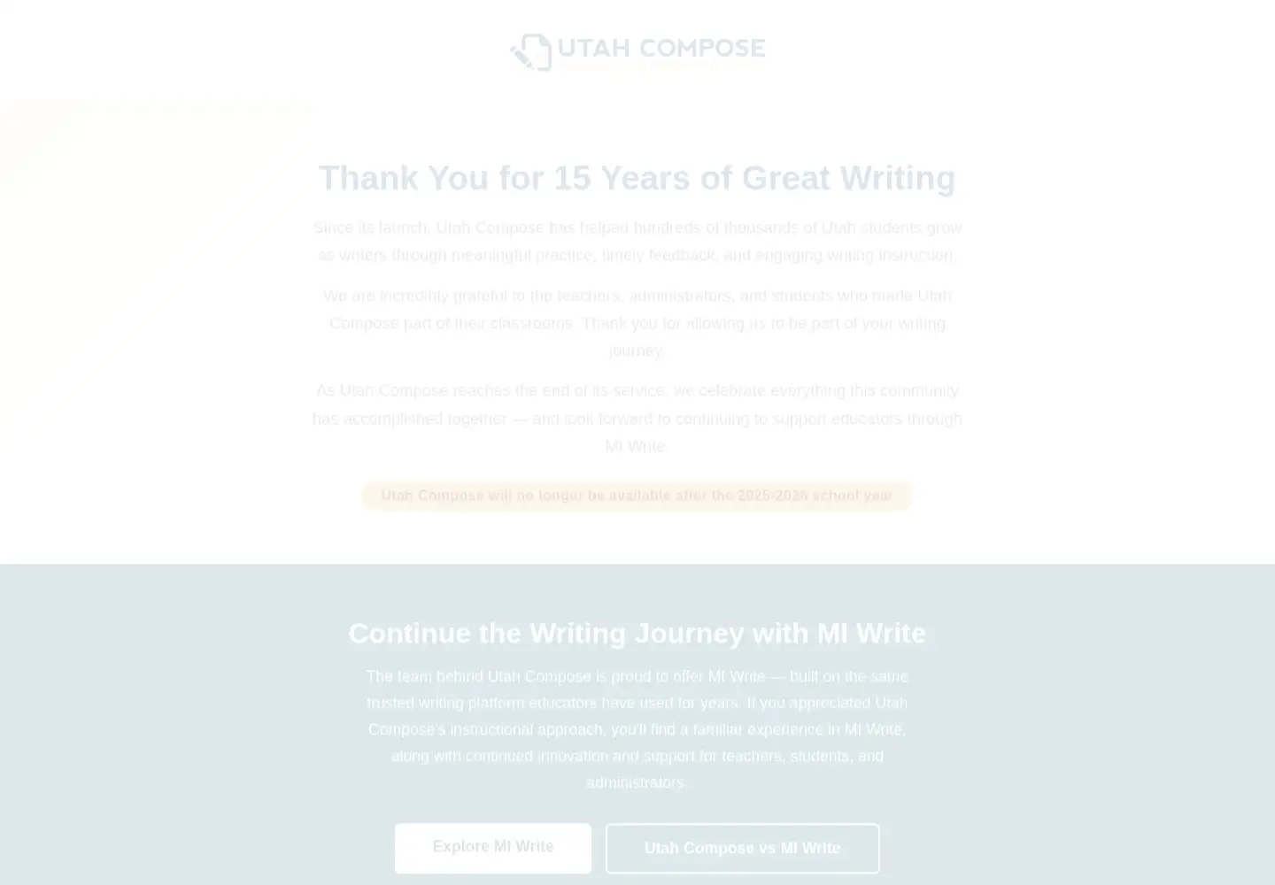 Screenshot of utahcompose.com