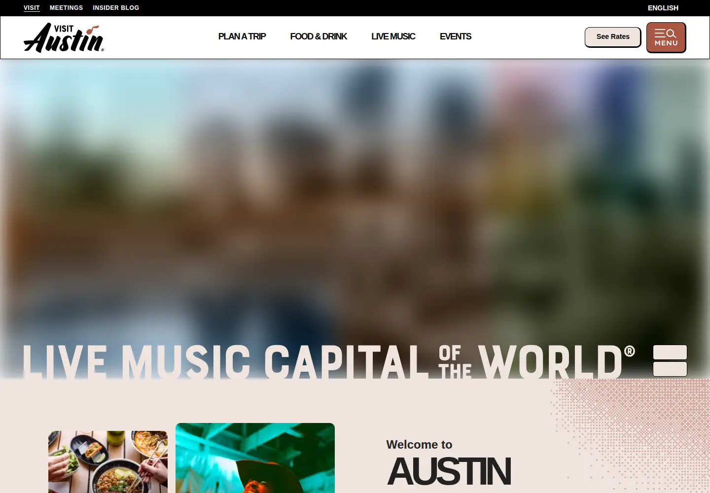 Screenshot of austintexas.org