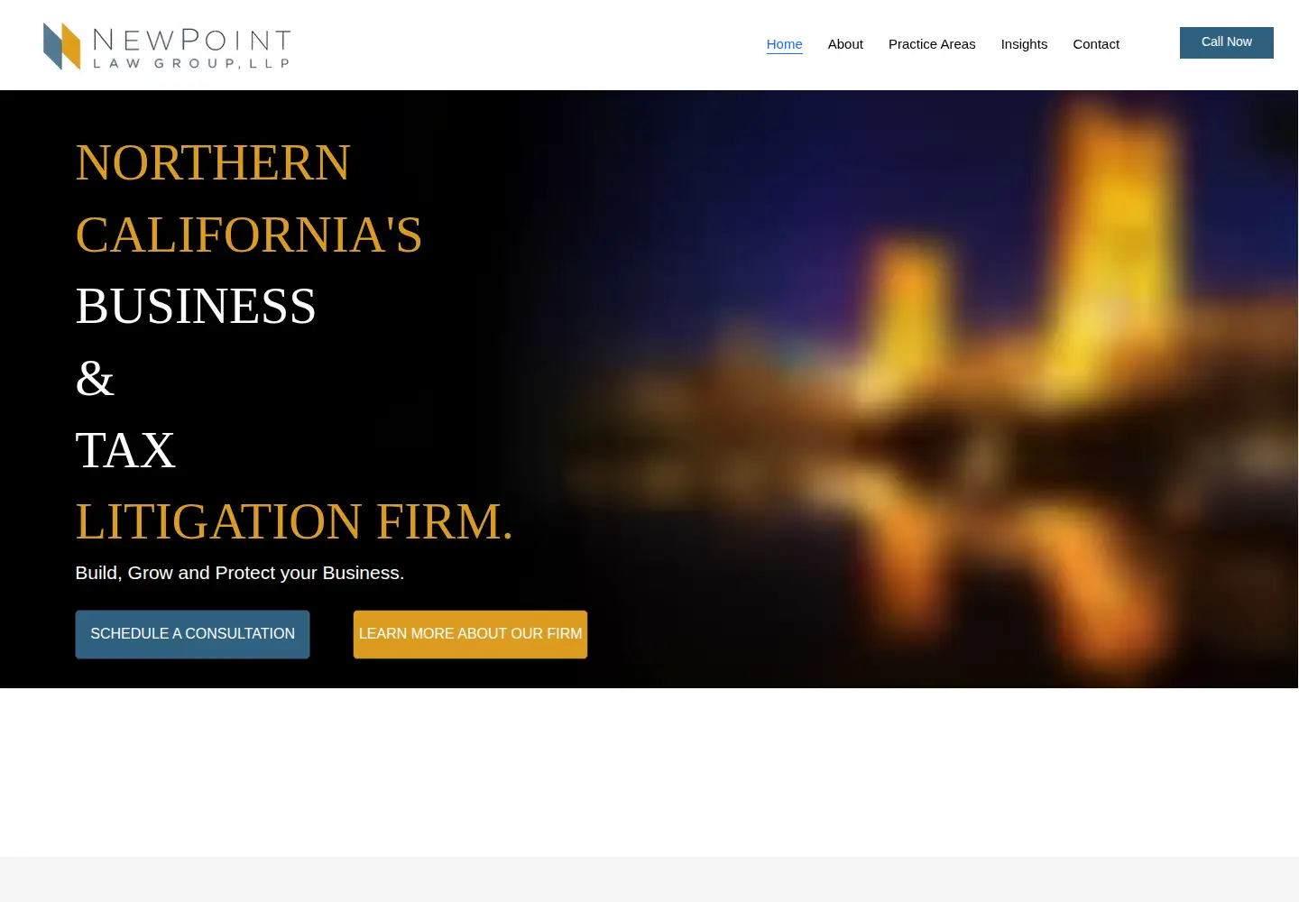Screenshot of newpointlaw.com