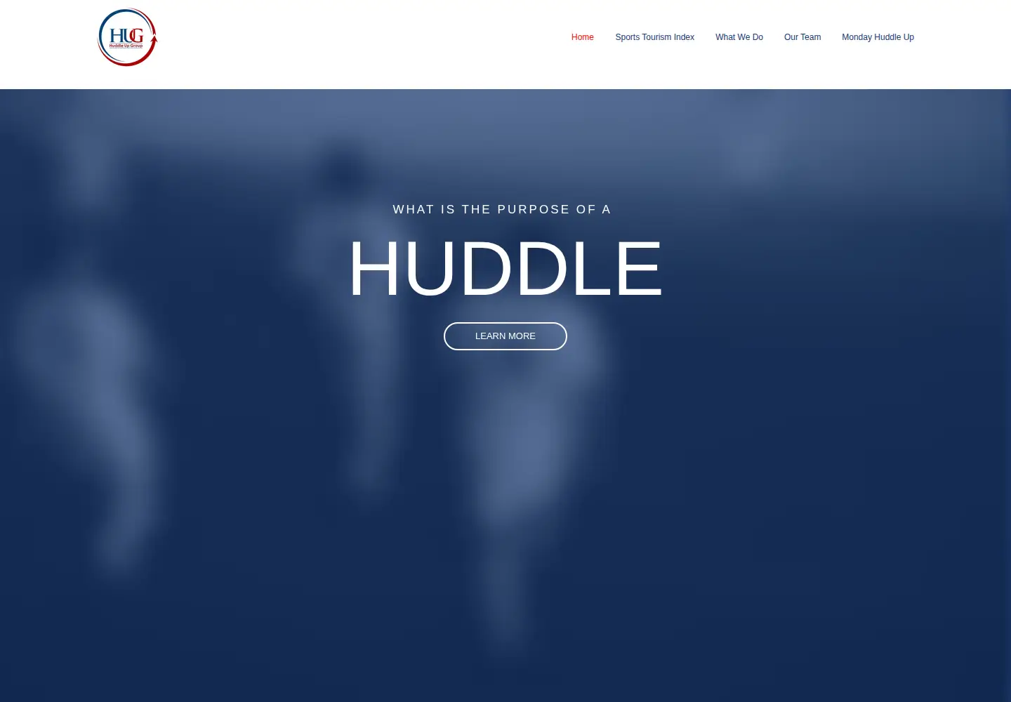 Screenshot of huddleupgroup.com