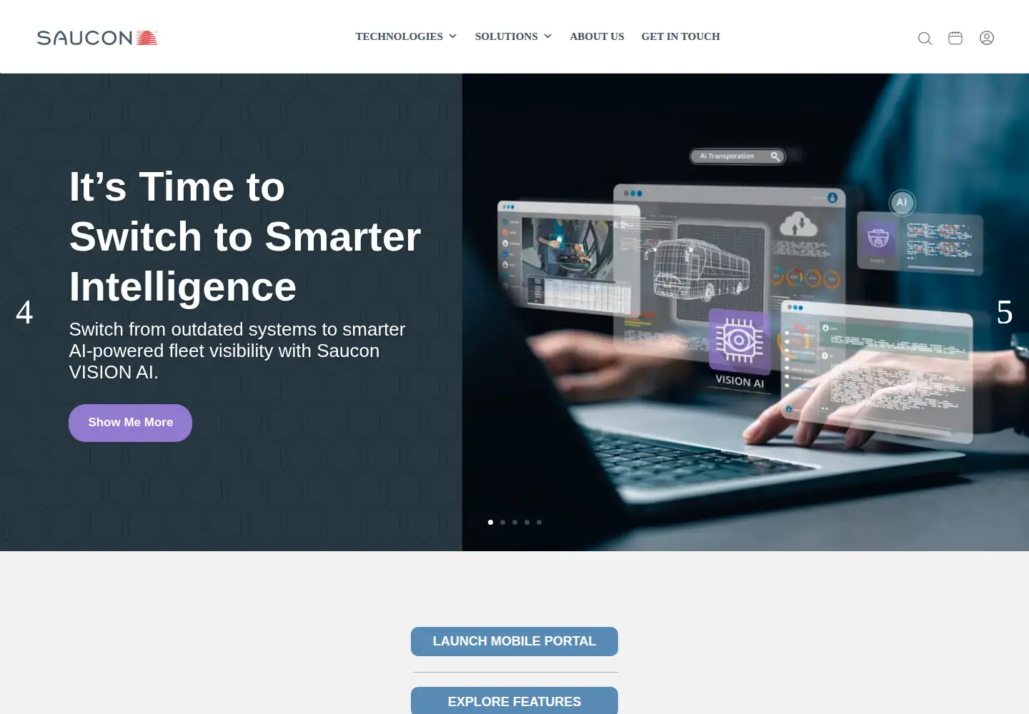 Screenshot of saucontds.com