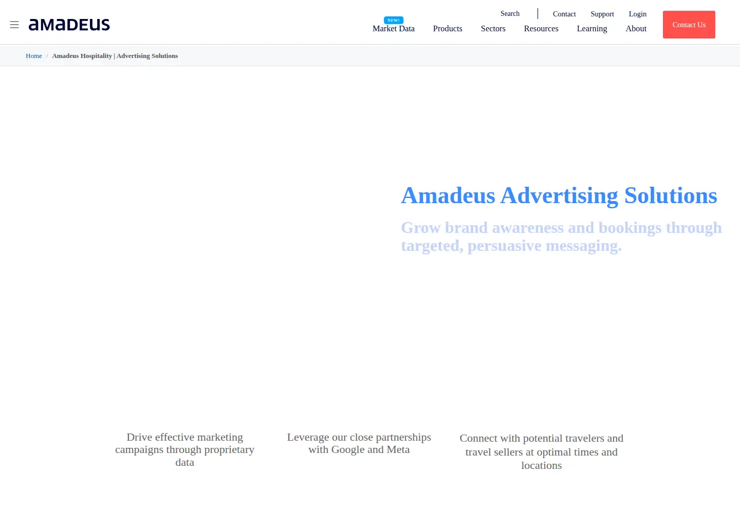 Screenshot of travelaudience.com