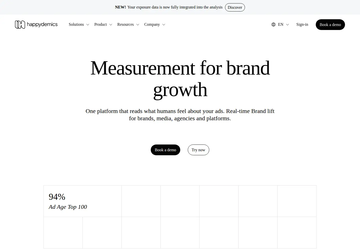 Screenshot of happydemics.com