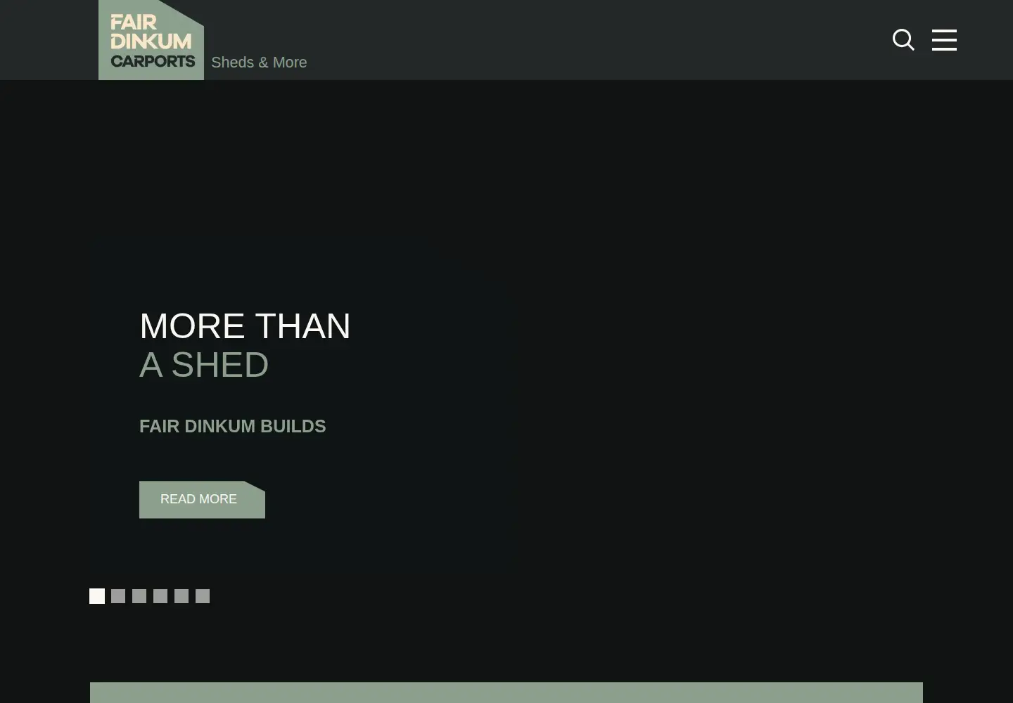 Screenshot of fairdinkumbuilds.com.au