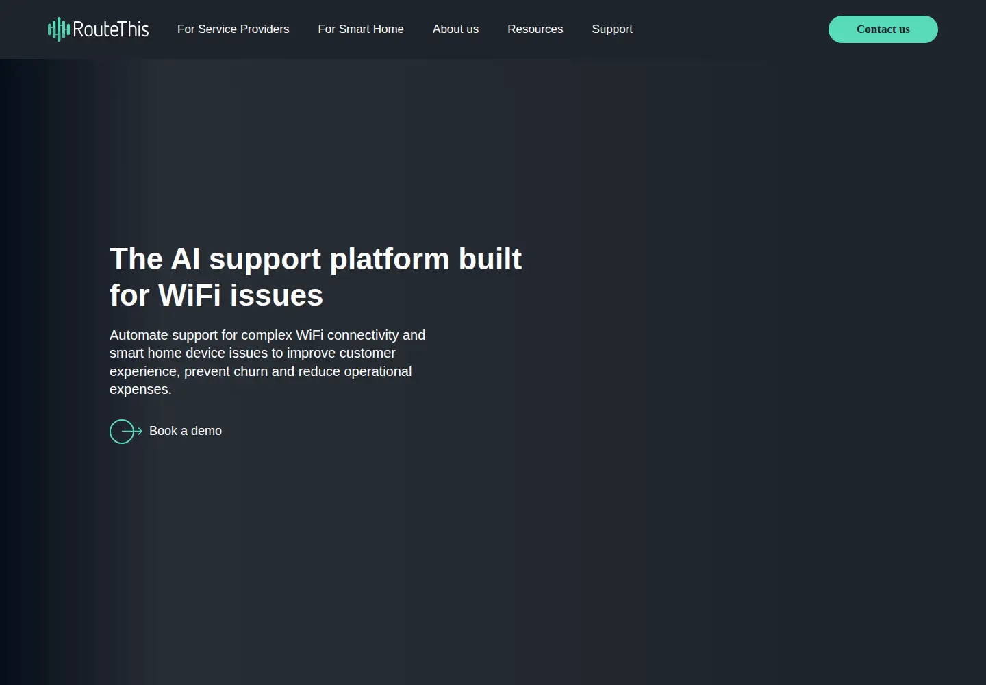 Screenshot of routethis.com