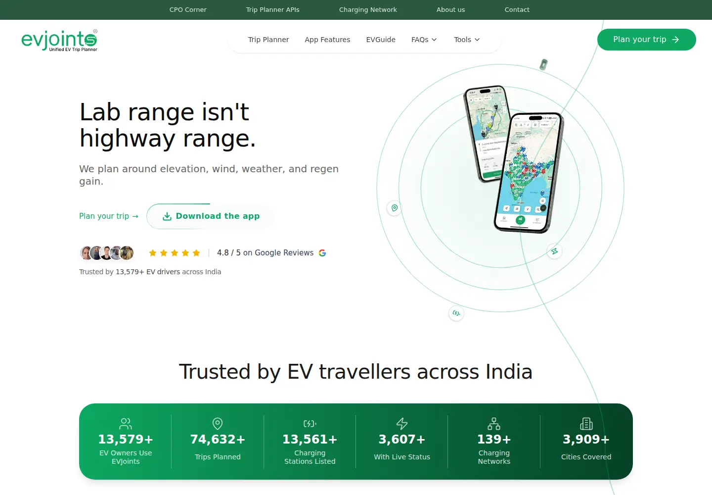 Screenshot of evjoints.com