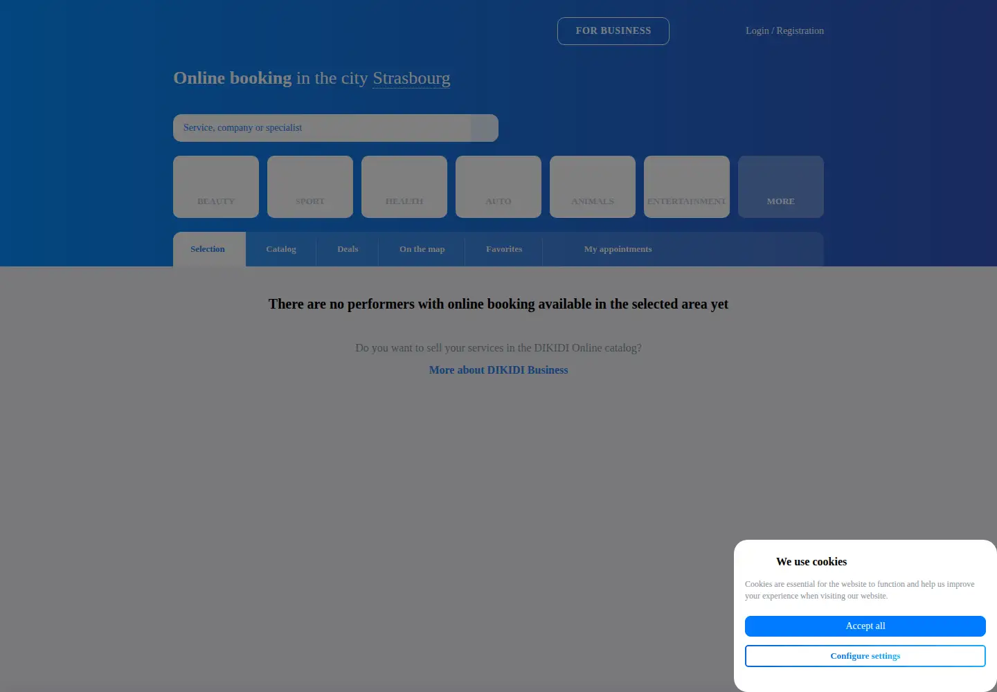 Screenshot of dikidi.app