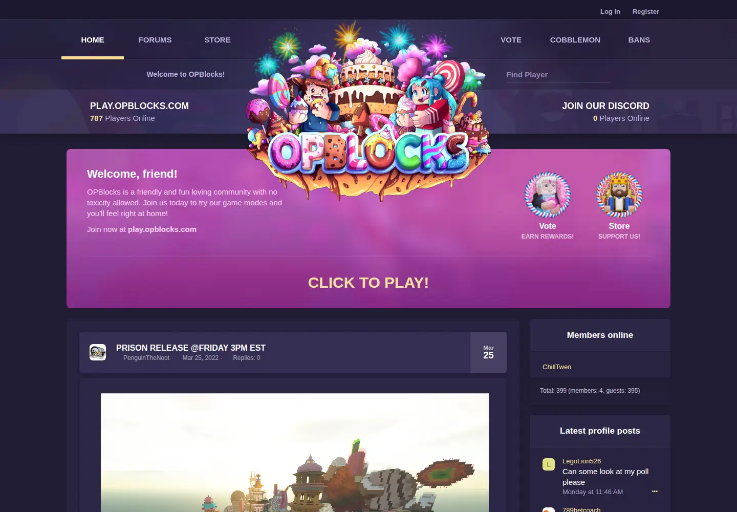 Screenshot of opblocks.com