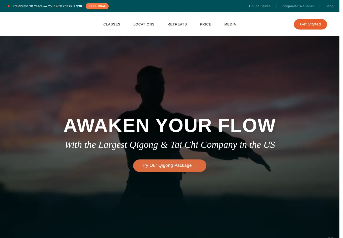 Screenshot of bodynbrain.com