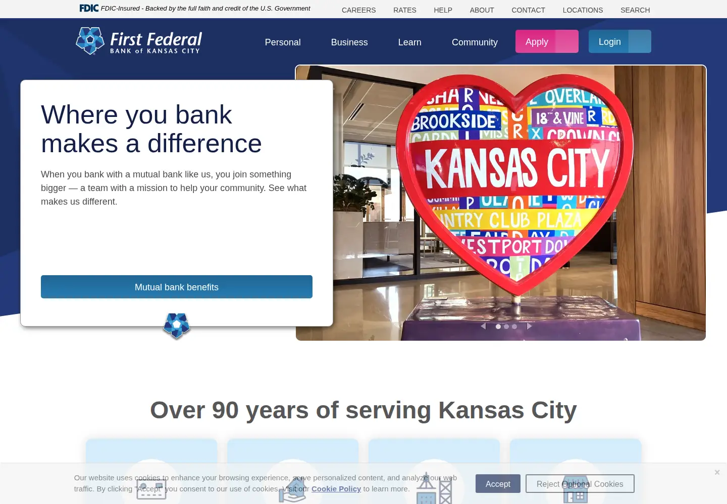 Screenshot of ffbkc.com