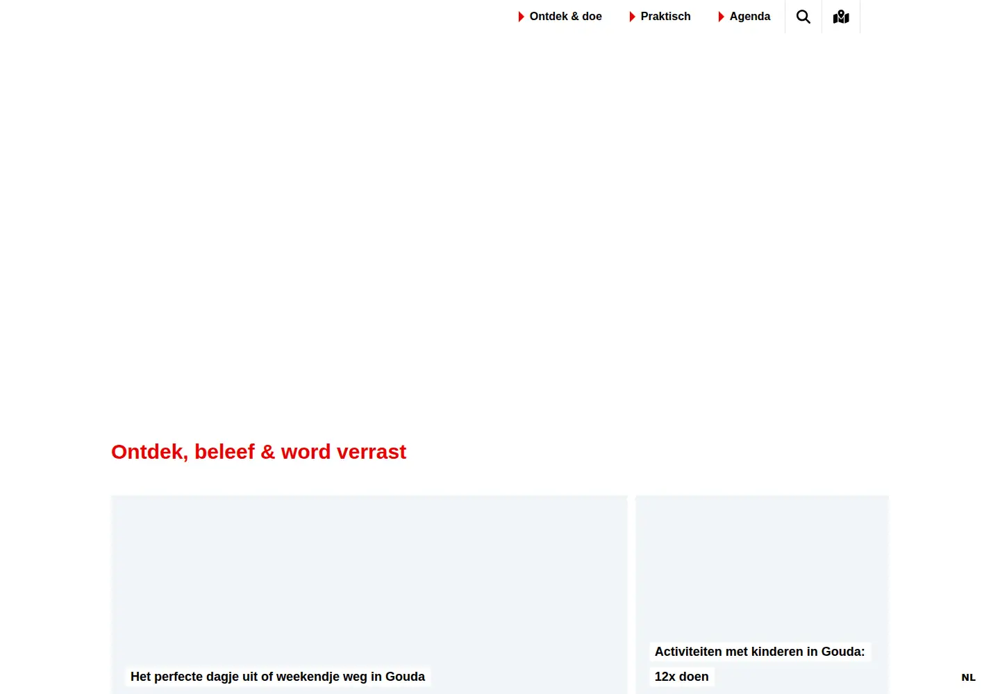 Screenshot of welkomingouda.nl