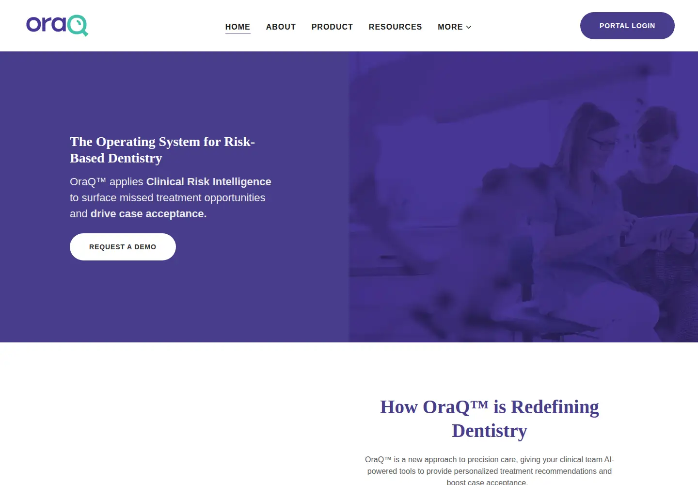 Screenshot of oraq.ai