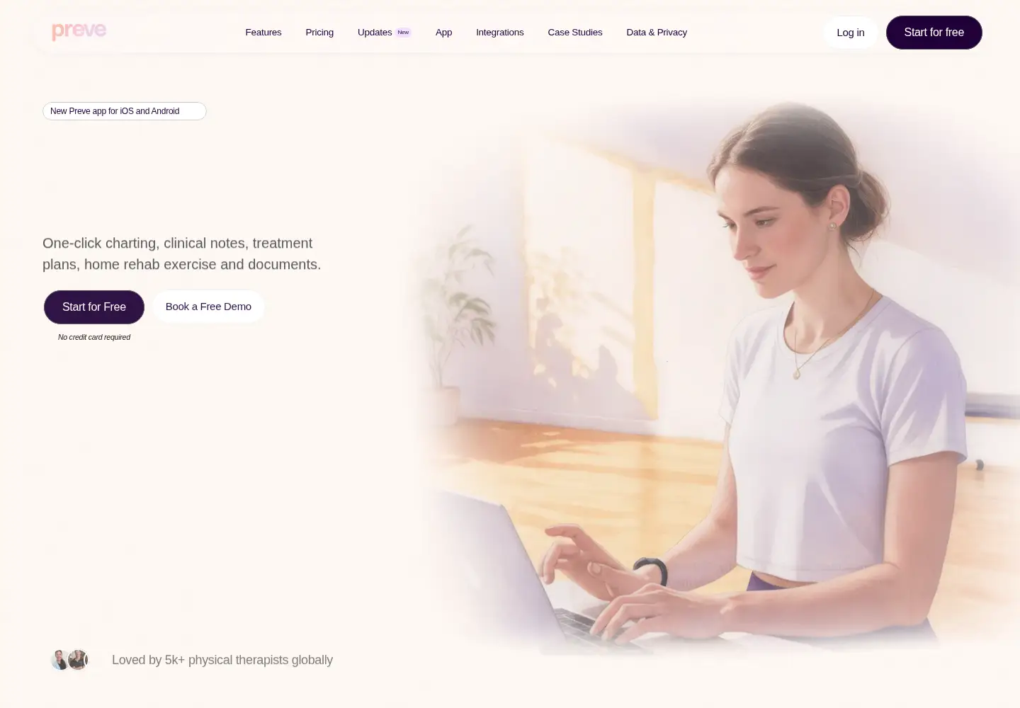 Screenshot of preve.co