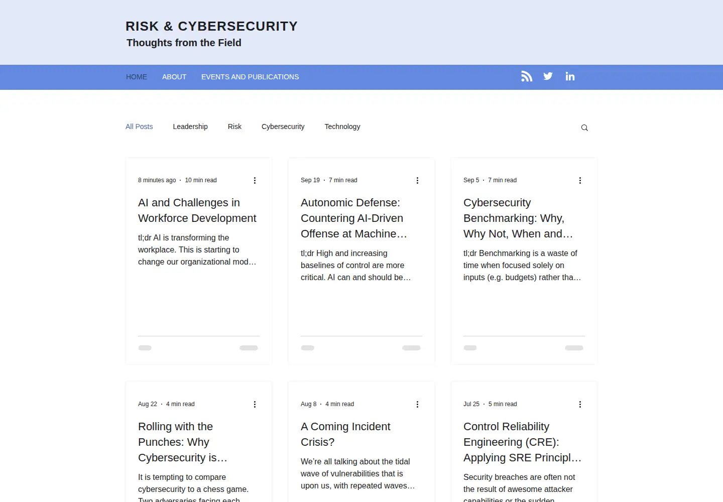 Screenshot of philvenables.com