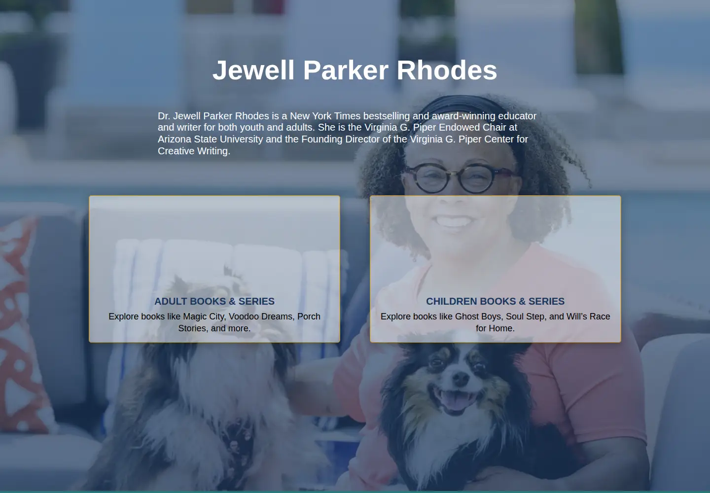 Captured homepage of jewellparkerrhodes.com in the current scan