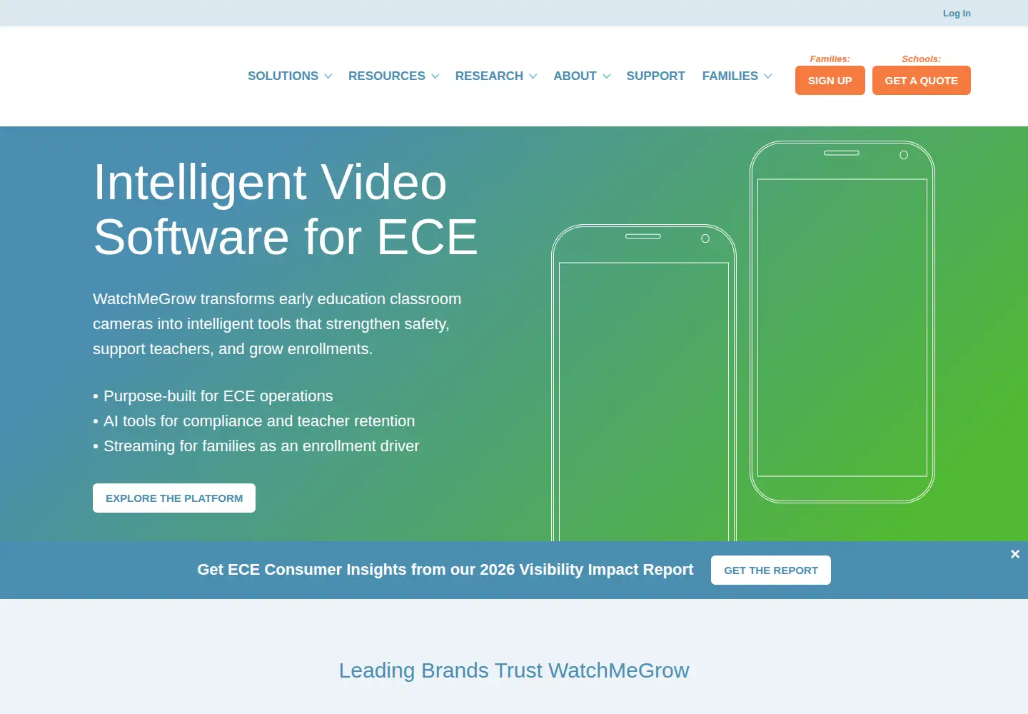 Captured homepage of watchmegrow.com in the current scan