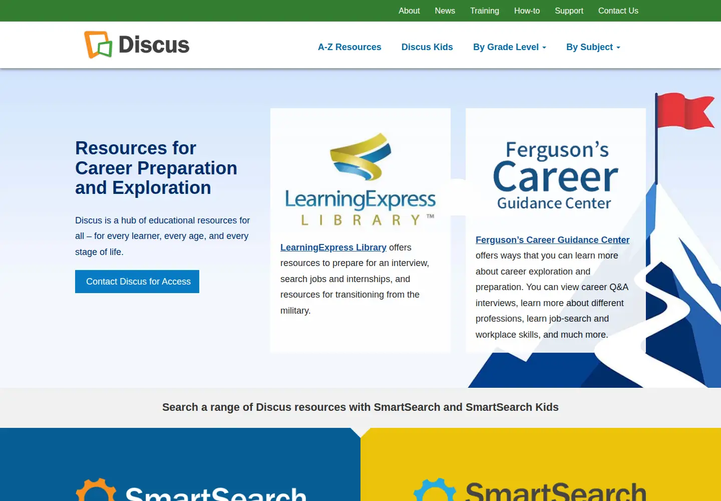 Screenshot of scdiscus.org