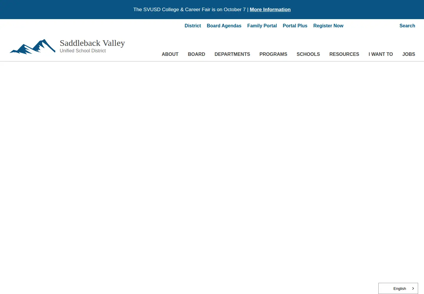 Screenshot of svusd.org