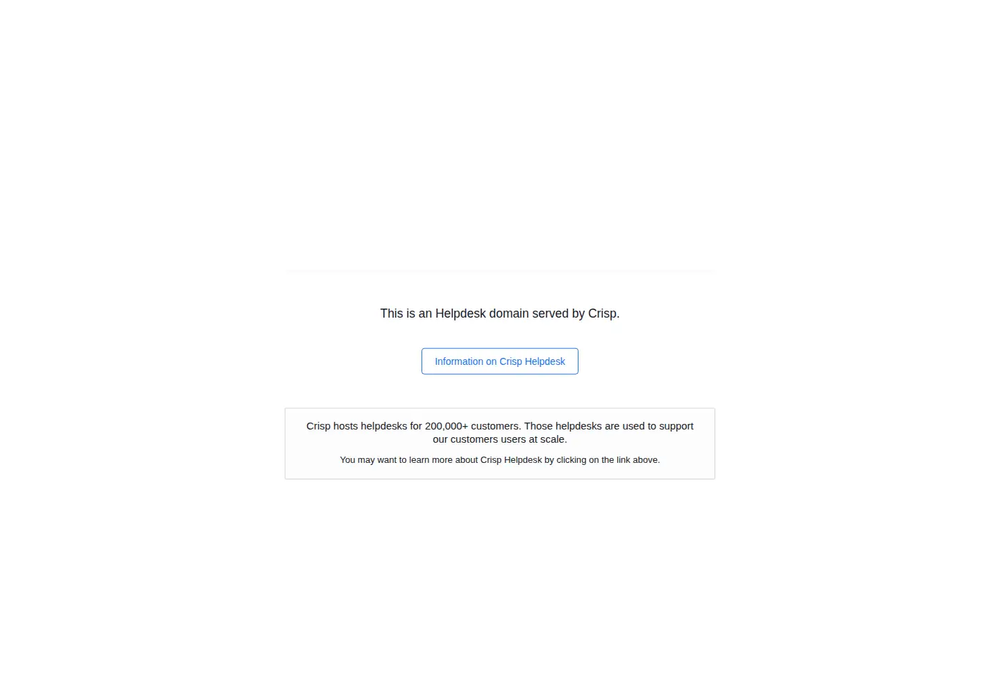 Screenshot of crisp.help