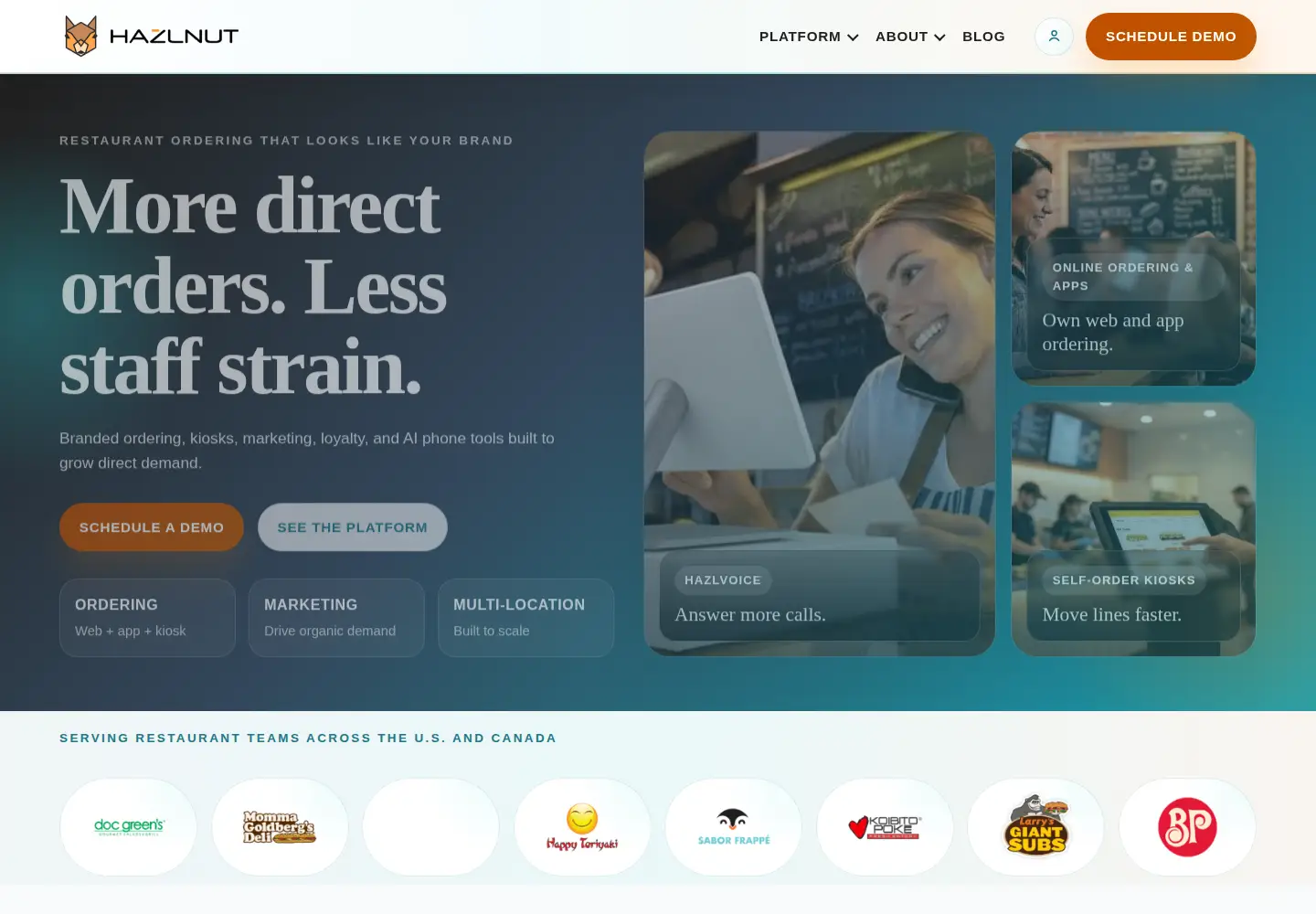 Screenshot of hazlnut.com