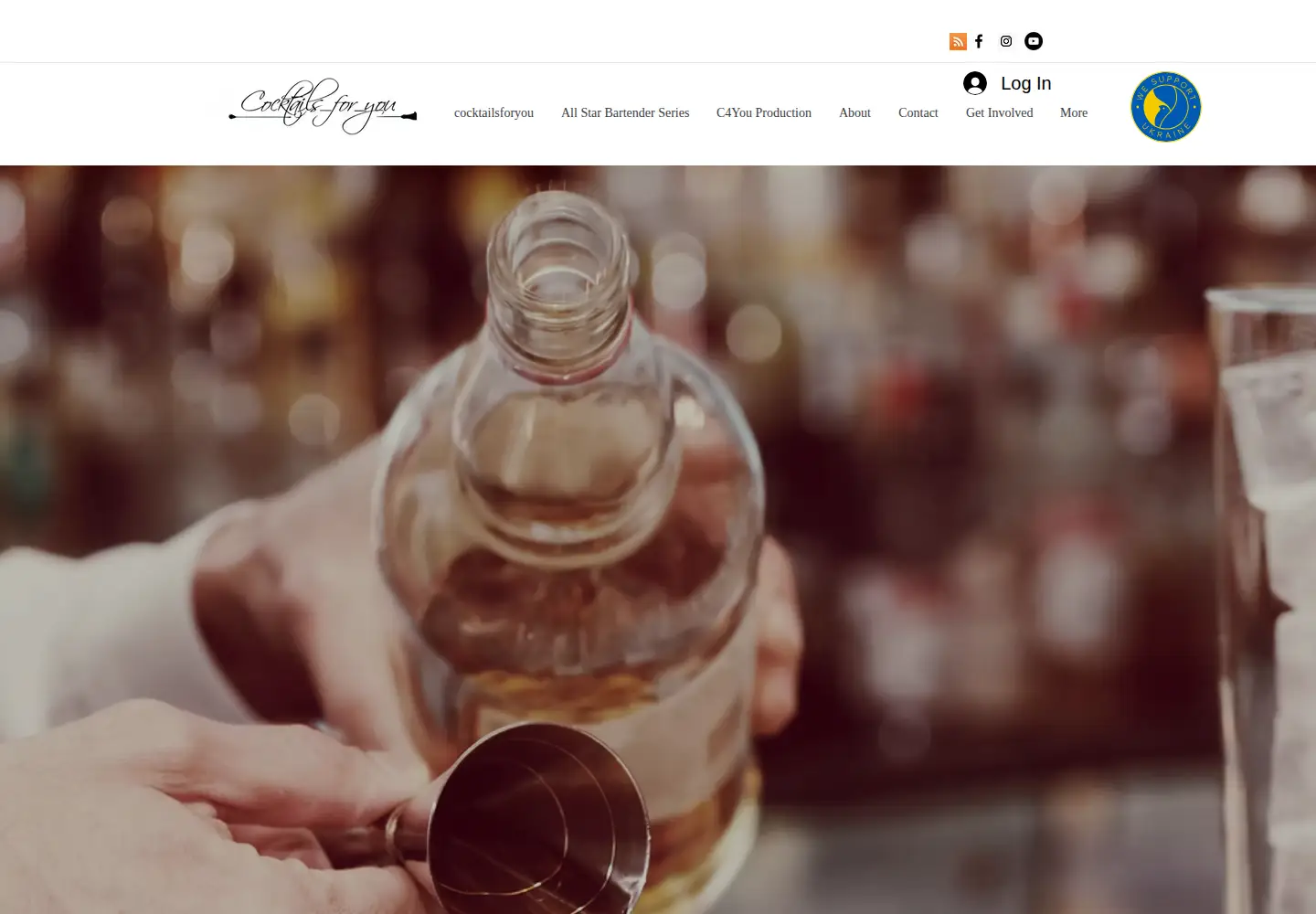 Screenshot of cocktailsforyou.net