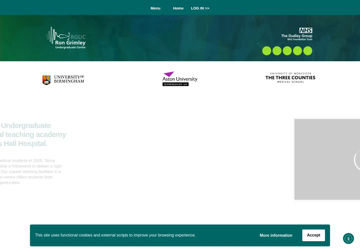 Screenshot of rguc.co.uk