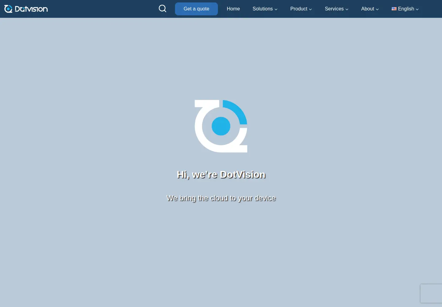 Screenshot of dotvision.com