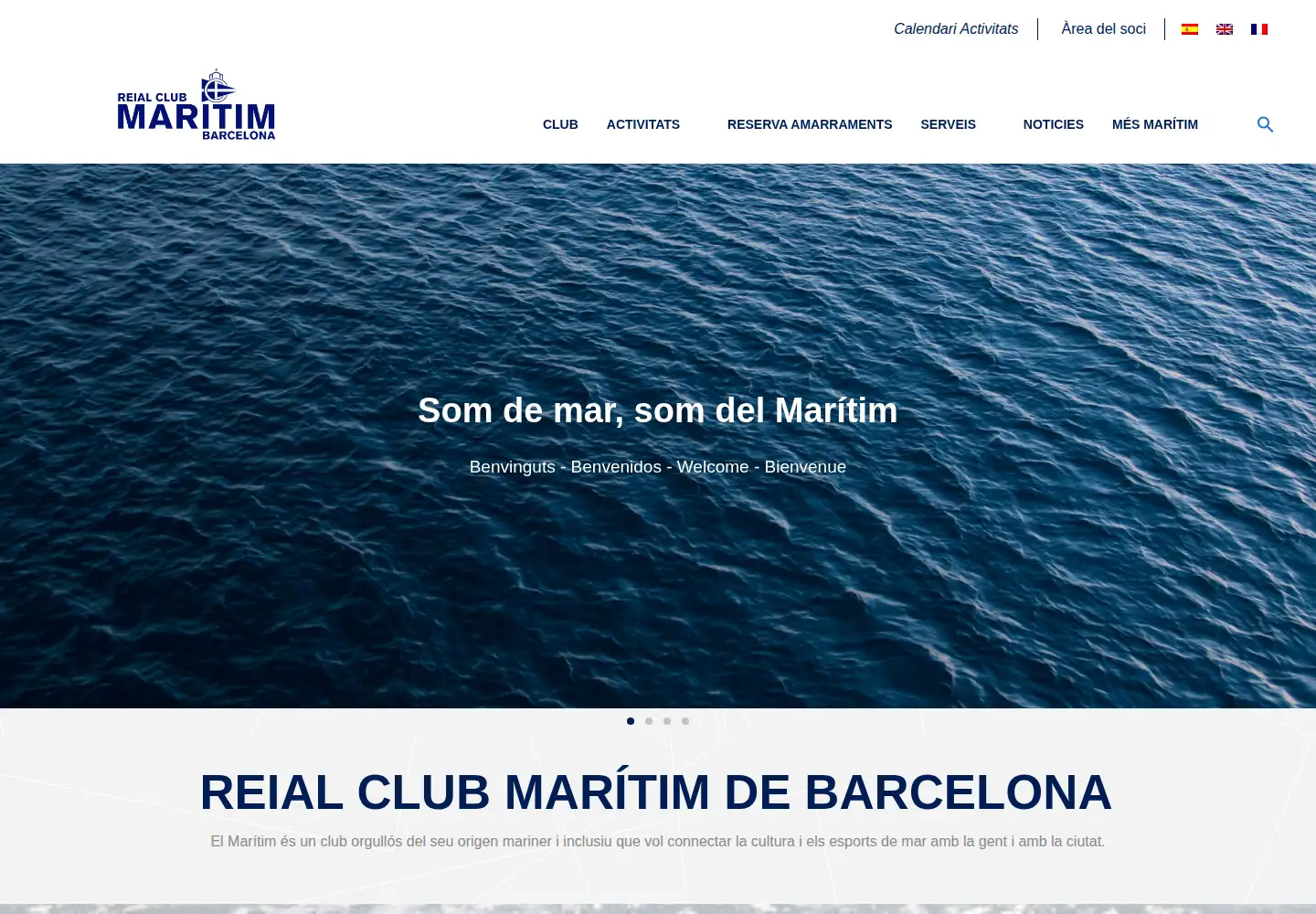 Screenshot of maritimbarcelona.org
