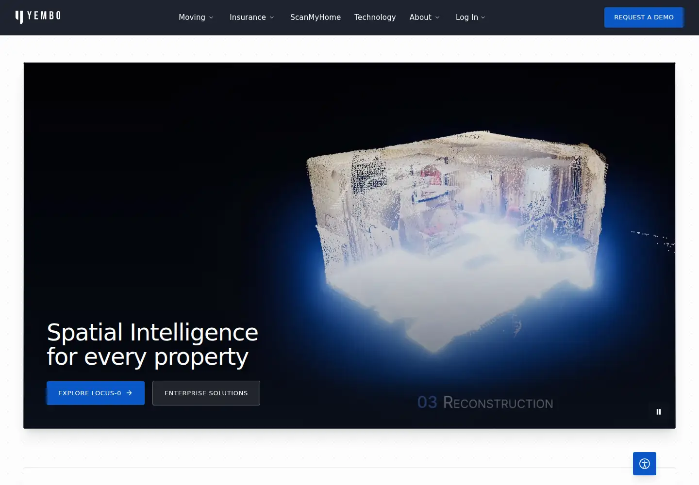Screenshot of yembo.ai
