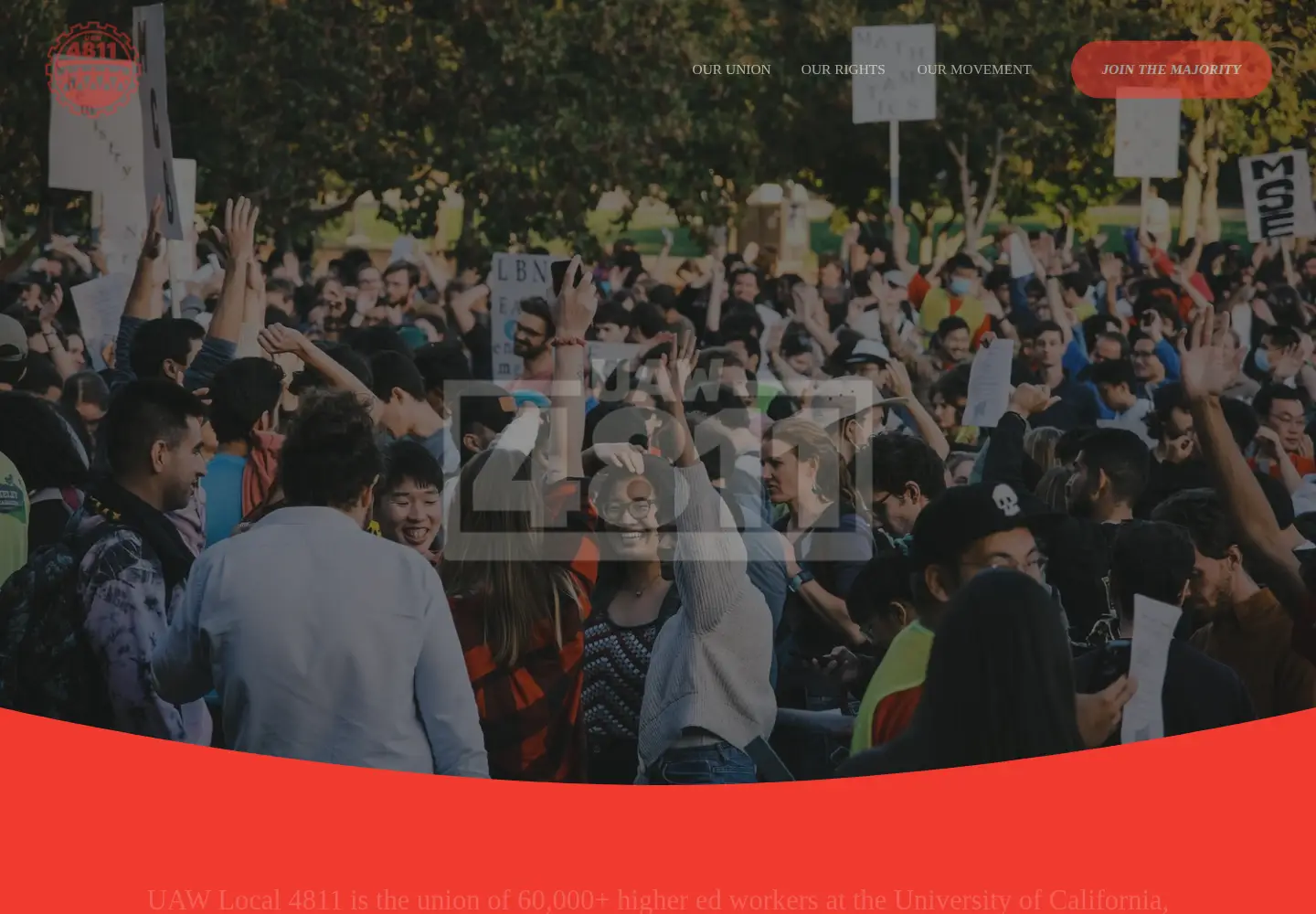 Screenshot of uaw4811.org