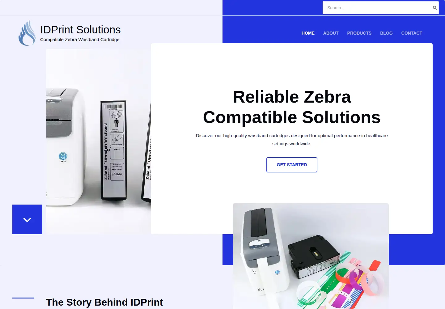Screenshot of idprintcare.com