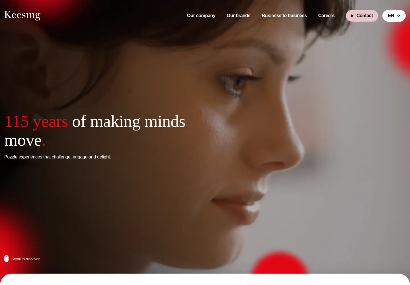 Screenshot of keesing.com