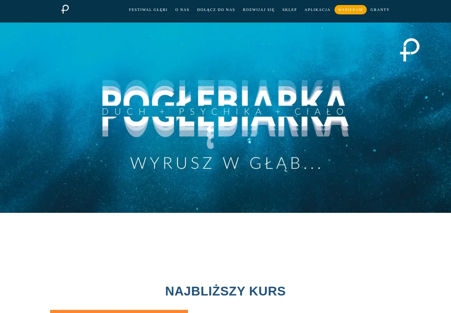 Screenshot of poglebiarka.pl