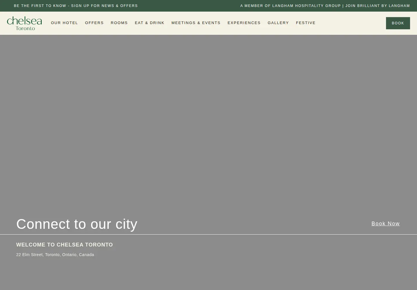 Screenshot of chelseatoronto.com
