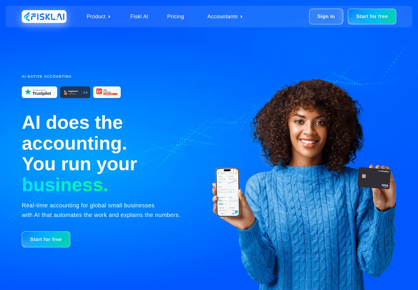 Screenshot of fiskl.com