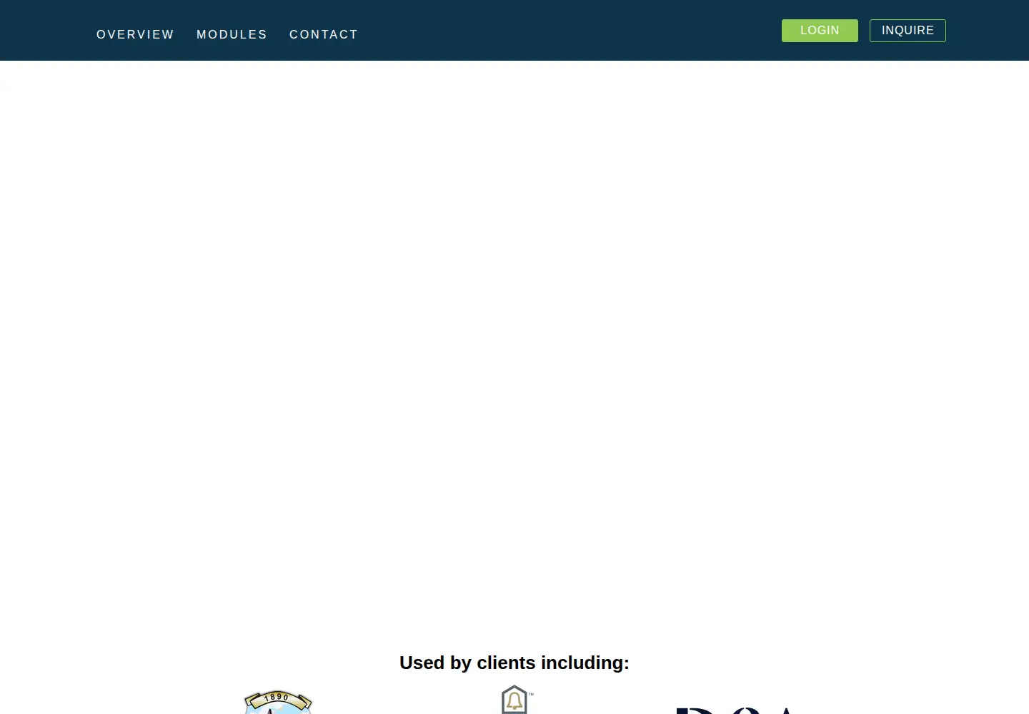 Screenshot of cleregolfhub.com