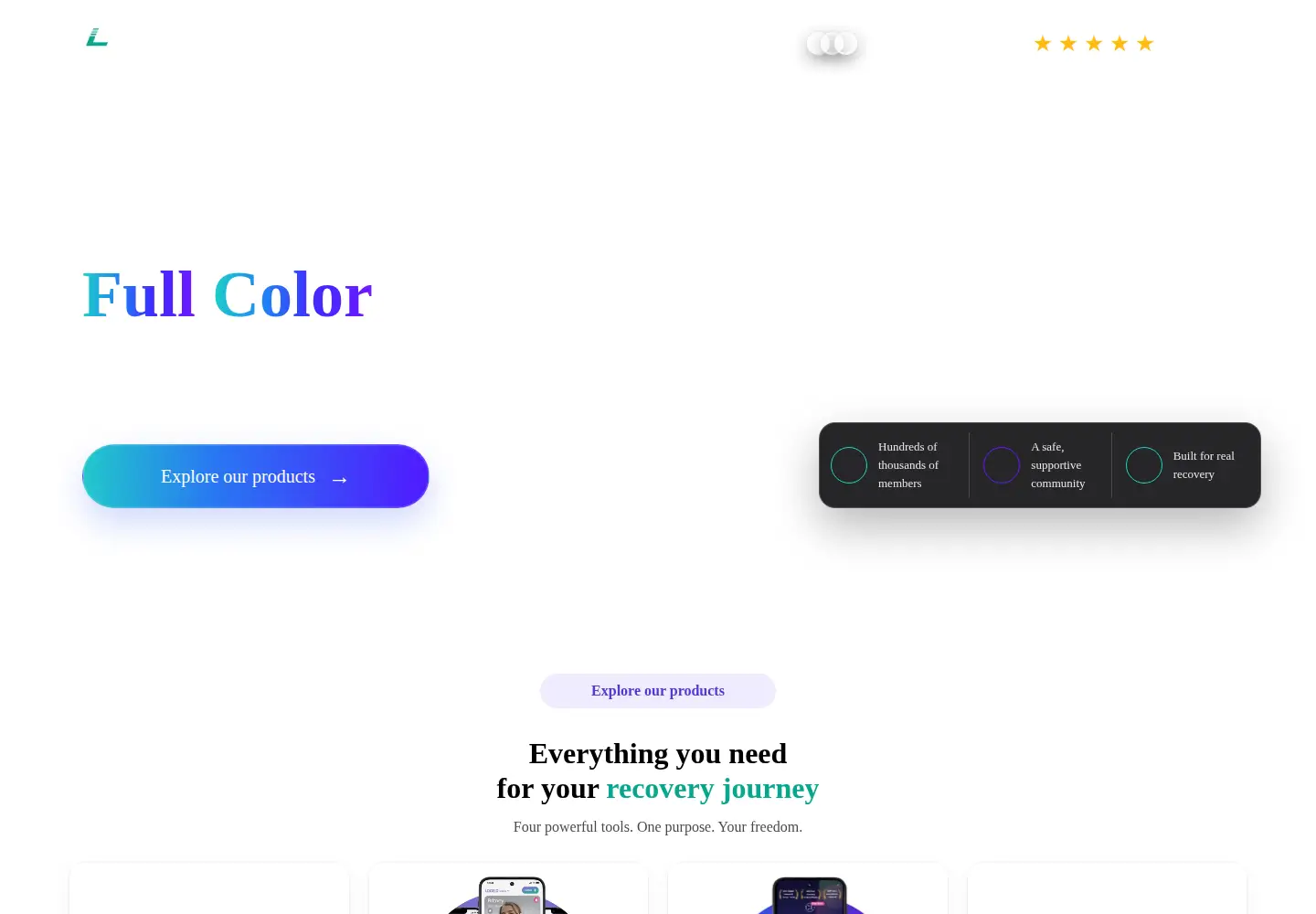 Captured homepage of loosidapp.com in the current scan