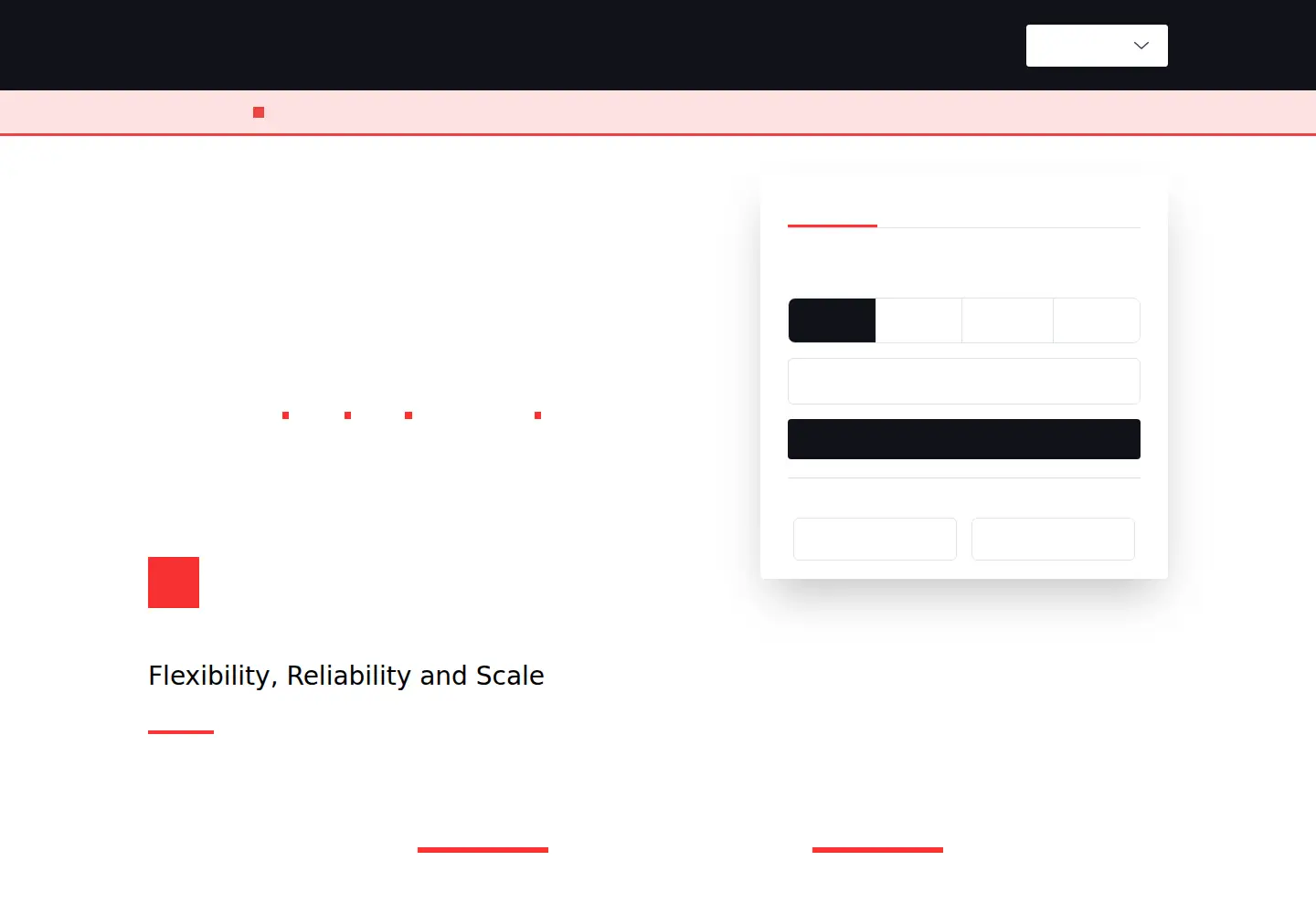 Screenshot of delhivery.com