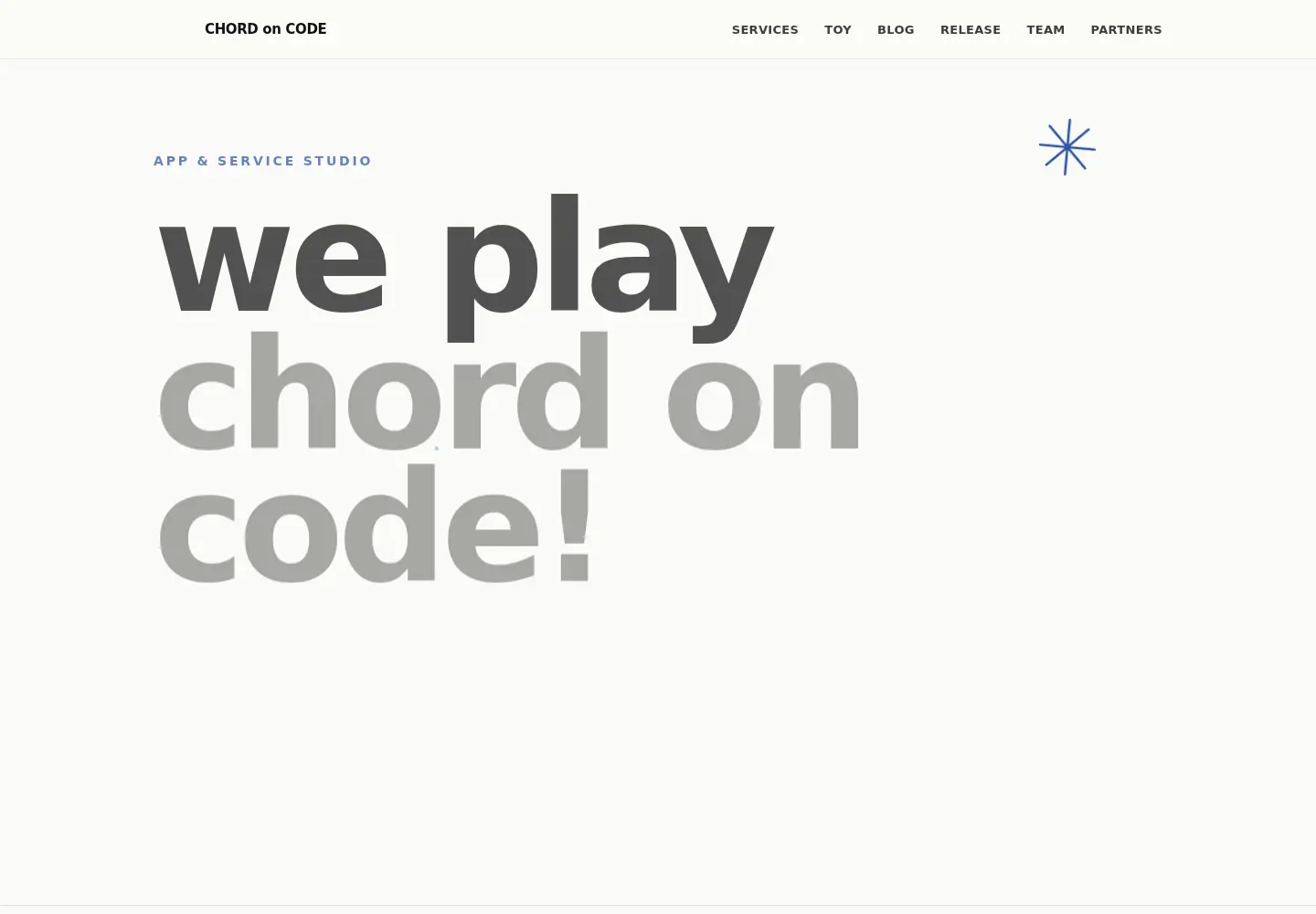Screenshot of chordoncode.com