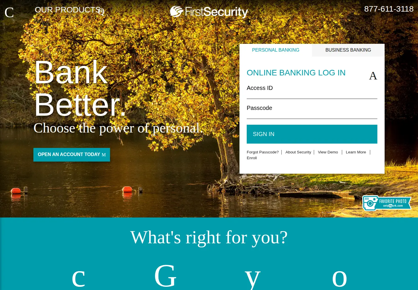 Screenshot of fsbank.com