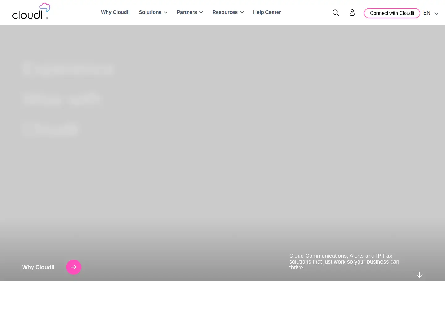 Screenshot of cloudli.com