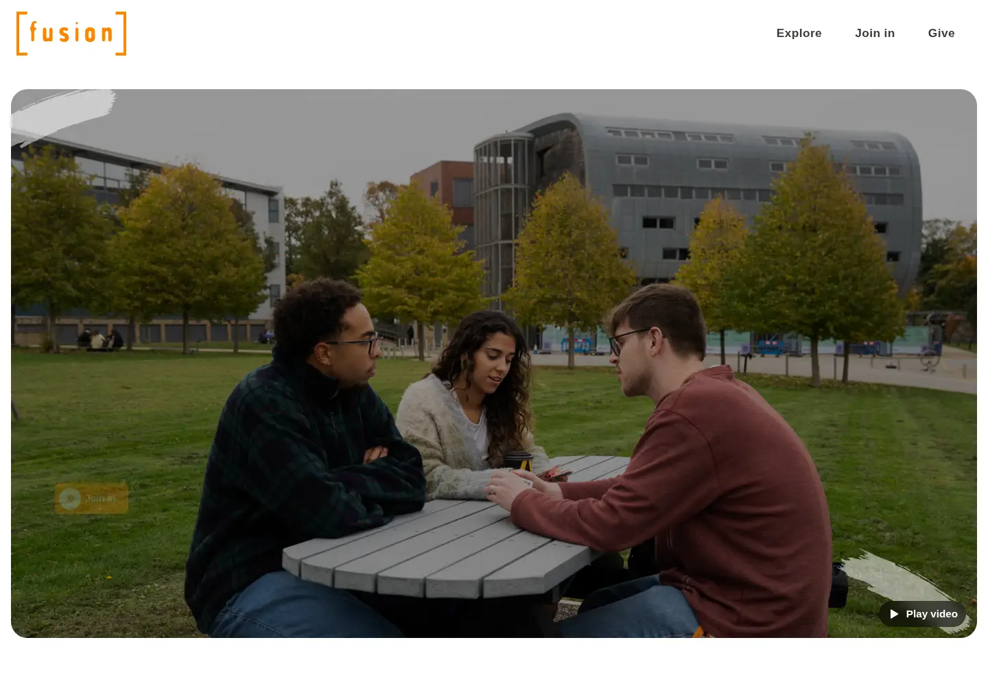 Screenshot of fusionmovement.org