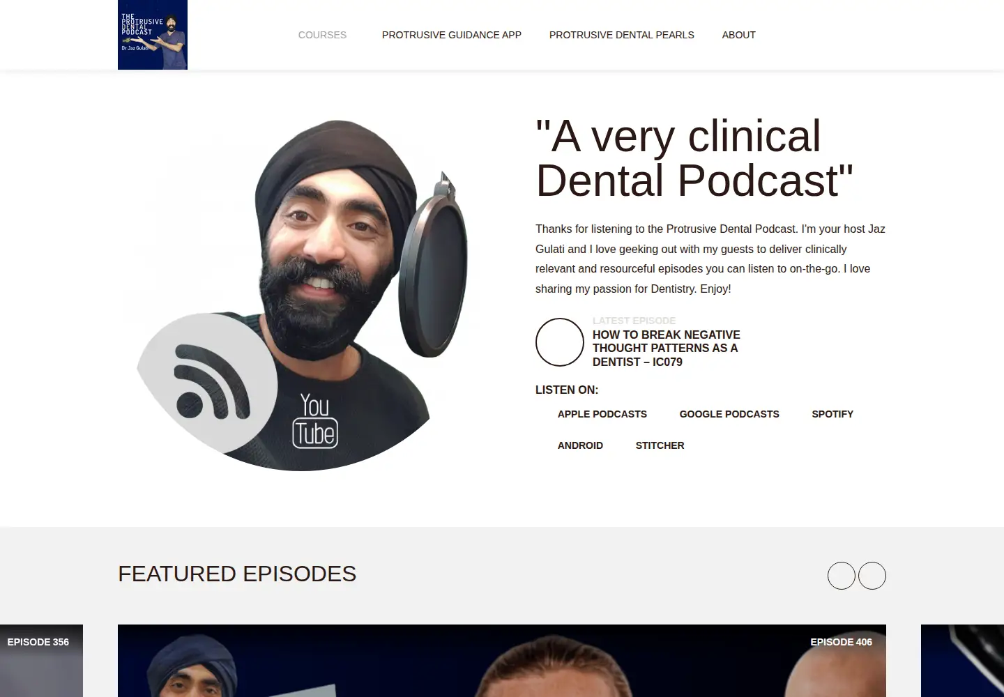 Screenshot of protrusive.co.uk