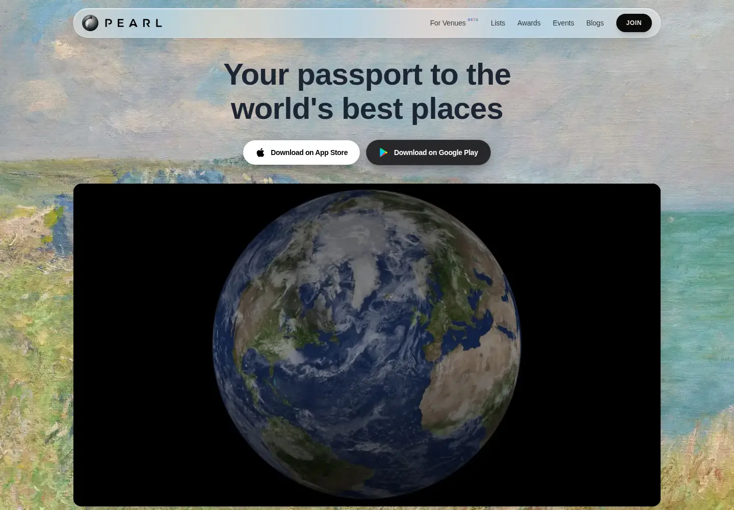Screenshot of joinpearl.co